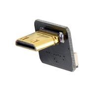 Cyfpv 90 gradi fino ad angolo mini HDMI tipo C maschio e femmina connettore per HDTV FPV Multicopter fotografia aerea