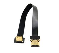 Cyfpv fino ad angolo di 90 gradi FPV mini HDMI maschio a HDMI maschio FPC cavo piatto per HDTV FPV Multicopter fotografia aerea 20 cm