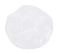 Cygmophing 100 pezzi di cuffia doccia usa e getta Striscia di copertura per capelli trasparente impermeabile per salone di bellezza di hotel per piccoli
