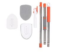 Cygmophing 3 in 1 cuscinetto a spazzola per flagello manico lungo bloccante di bloccaggio non graffio setole rigide per flagello vasca piastrella piastrella strumo per la pulizia del