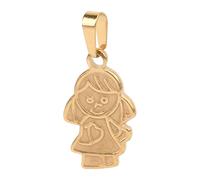 Cygmophing Collana carina della ragazza della piccola ragazza durevole materiale del metallo squisito di progettazione collana dei bambini per il regalo