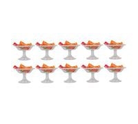 Cygmophing Confezione da 10 pezzi di casa delle bambole simulata mini modello di caramelle in plastica decorativa piccolo modello dolce giocattoli per la casa fai da te