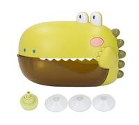 Cygmophing Giocattolo da bagno per bambini, soffiatore automatico per vasca da bagno, con musica per bagno (verde)