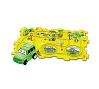 Cygmophing Puzzle Track Set da gioco per auto Sviluppo delle competenze Assemblaggio fai-da-te Set da gioco per auto per interni domestici