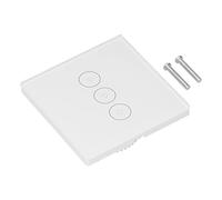 Cygmophing WiFi Smart Interruttore della luce da parete Pannello in vetro Touch Interruttore della luce di controllo vocale remoto