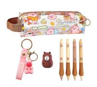 CYGMRFH Capybara, set da 56 astucci Capybara, portachiavi, set regalo per bambini A6