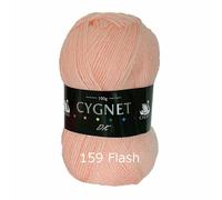 Cygnet DK Double Knitting 159 Flash 100G Filato Di Lana