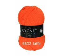 Cygnet DK Double Knitting 6632 Jaffa 100G Filato Di Lana