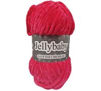 Cygnet Jellybaby Glitter Chenille Chuky 100G Filato - 015 Party Pop