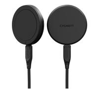 Cygnett Caricabatterie Caricatore Wireless Qi2.0 per Cuffie e Smartphone Nero