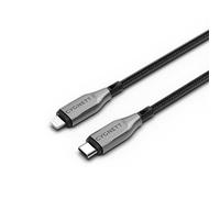 Cygnett Cavo di ricarica rapida da Lightning a USB-C da 30 W (50 cm, nero)