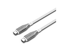 Cygnett Cavo di ricarica rapida USB 2.0 da USB-C a USB-C 60 W (1 m, bianco) bian