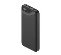 POWER BANK 10000MAH BLACK 3 DEVICE 1 USB-C 2 USB-A DISPLAY CYGNETT