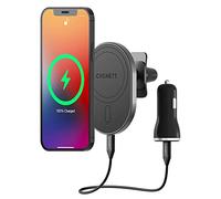 Cygnett MagHold Car 7.5W Wireless Charger Vent - caricabatterie wireless per presa d'aria - Nero - CY3766WLCCH