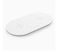 Cygnett TwoFold 20W - Doppio alimentatore Wireless (EU Plug) - bianco