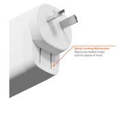 Cygnett Voyager 67 Watt Caricatore Universale Da Viaggio 2 Type C Ed 1 Ubs Bianco Con Custodia E Cavo Nero CY4771PDWCH