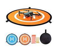 CYH Landing Pad per Drone, 75CM Drone Landing Pad Tappeto di Atterraggio Pieghevole Impermeabile Base di Lancio per RC Drones Hubschrauber, PVB Drohnen, DJI Mavic PRO Phantom 2/3/4 PRO, Antel Robotic