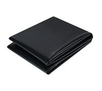 CYH Telo per Laghetto PVC 2M X 2M, Rivestimento per Laghetto Resistente, Fodera per Laghetto Nero HDPE, Flessibile Fodera per Piscina Giardino per Laghetti, Fontane, Giardini Acquatici e Cascate