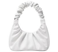 CYHTWSDJ alla moda per le donne carino Hobo Tote borsa mini frizione con cerniera, Bianco - uomo, Medium