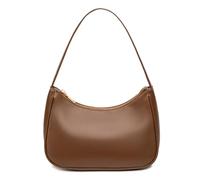 Cyhtwsdj Borse a tracolla da donna, graziosa borsa hobo tote, mini pochette con chiusura con cerniera, Cioccolato, Large