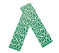 CYHTYM Manico Di Coltello Materiale vuoto in scaglie di manico per coltello fai-da-te, materiale in resina decorativa per intaglio, trama zebrata colorata(Green,120x40x8mm)
