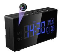CYI Telecamera Nascosta Orologio, Microcamera Spia WiFi Invisibile 5G, Mini Videocamera Spia Portatile HD1080P con Visione Notturna Rilevamento del Movimento Per uso interno in casa, ufficio, ecc.