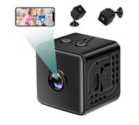 CYI Telecamera WiFi Interno HD 1080p, Micro Videocamera Sorveglianza Interno wifi 2.4G, Mini Telecamera Spia Invisibile con Rilevamento del Movimento spycam per interni