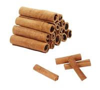CYIOU 50 Pezzi Bastoncini di Cannella Decorativi 5 cm Cannella Decorativa e Artigianale per Ghirlande Composizioni e Progetti Fai da Te Accessori per Ghirlande di Natale Decorazioni