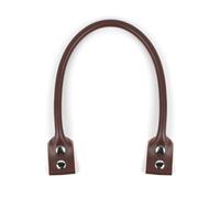 CYJAZNHH Confezione da 2 pezzi di ricambio for tracolla staccabile in pelle PU, multicolore, 48,5 cm x 1,1 cm(Coffee)