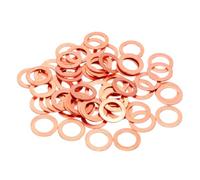 CYJAZNHH Confezione da 50 rondelle di guarnizione in rame M8 di diverse dimensioni(M8x16x1mm)