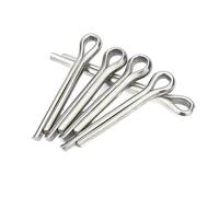 CYJAZNHH Coppiglia A Molla A Forma Di U In Acciaio Inossidabile 304 | Misure M1-M10, bloccaggio con bullone di macchinari for trattori automobilistici(60mm,50pcs M2.5)