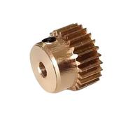 CYJAZNHH Ingranaggio cilindrico a gradini in rame da 0,5 moduli, 16 denti, foro da 3-4 mm(4mm bore)