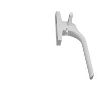 CYJAZNHH Maniglia for finestra universale con pulsante di blocco for finestre in alluminio, plastica e legno in UPVC, porte con azionamento a sinistra e a destra(Right)