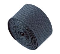 CYJAZNHH Nastro per fettuccia, Cinghia in fettuccia di Poliestere e Cotone for Borse, Bagagli e Merci, Larghezza 1 Pollice, Multicolore, 5-50 Iarde(Dark Grey,10 Yard)