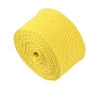 CYJAZNHH Nastro per fettuccia, Cinghia in fettuccia di Poliestere e Cotone for Borse, Bagagli e Merci, Larghezza 1 Pollice, Multicolore, 5-50 Iarde(Yellow,20 Yard)