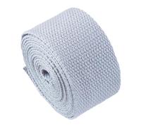CYJAZNHH Nastro per fettuccia, Cinghia in fettuccia di Poliestere e Cotone for Borse, Bagagli e Merci, Larghezza 1 Pollice, Multicolore, 5-50 Iarde(Light Grey,10 Yard)