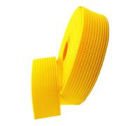 CYJAZNHH Nastro per fettuccia, Cinghia in Nylon e Polipropilene a Spina di Pesce, 50 mm, Multicolore, 5-50 Iarde(Yellow,10 Yard)