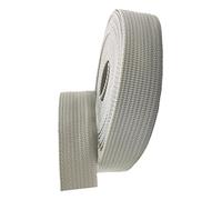 CYJAZNHH Nastro per fettuccia, Cinghia in Nylon e Polipropilene a Spina di Pesce, 50 mm, Multicolore, 5-50 Iarde(Light Gray,10 Yard)
