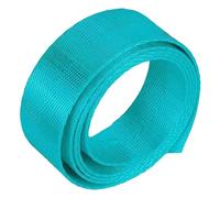 CYJAZNHH Nastro per fettuccia, Nastro in Nylon a Spina di Pesce, 25 mm, 1 Pollice, Multicolore, Confezione da 5/10/20 Iarde(Aqua Blue,5 Yard)