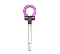 CYJAZNHH Occhio di Traino Gancio di Traino, Gancio di Traino for Auto in Lega di Alluminio e Ferro Pieghevole Multicolore(Purple)