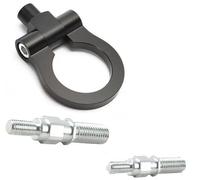 CYJAZNHH Occhio di Traino Gancio di Traino, Gancio di Traino Pieghevole in Lega di Alluminio for Auto, Occhiello di Traino Multicolore(Schwarz)