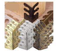 CYJAZNHH Paraspigoli for Battiscopa In Metallo Multicolor 4,8x2,5x2cm Confezione Da 6 O 12 Pz(6pcs Black)