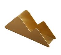 CYJAZNHH Porta tovaglioli autoportante in ottone, dispenser di fazzoletti, forme multiple(Double Peak)