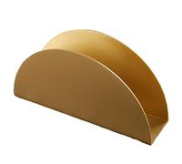 CYJAZNHH Porta tovaglioli autoportante in ottone, dispenser di fazzoletti, forme multiple(Semicircle)