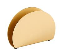 CYJAZNHH Porta tovaglioli autoportante in ottone, dispenser di fazzoletti, forme multiple(Small Semicircle)