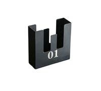 CYJAZNHH Porta tovaglioli con numeri da tavolo in acciaio inossidabile, stampa laser for matrimoni, ristoranti, caffè, bar, dimensioni 1-20, confezione da 20