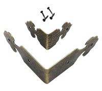 CYJAZNHH Protezioni angolari for battiscopa in metallo, confezione da 12, multicolori, dimensioni multiple(25mm Color 2)