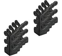 CYJAZNHH Protezioni angolari for battiscopa in ottone, confezione da 10, multicolore(Schwarz)