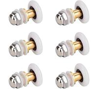 CYJAZNHH Rulli for Porta Doccia 12 Pezzi 20-27 Mm for Porte Doccia Ad Arco O Quadrate(25mm)