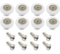 CYJAZNHH Sostituzione Rulli for Porta Doccia 10 Pezzi 19-27 Mm(19mm)